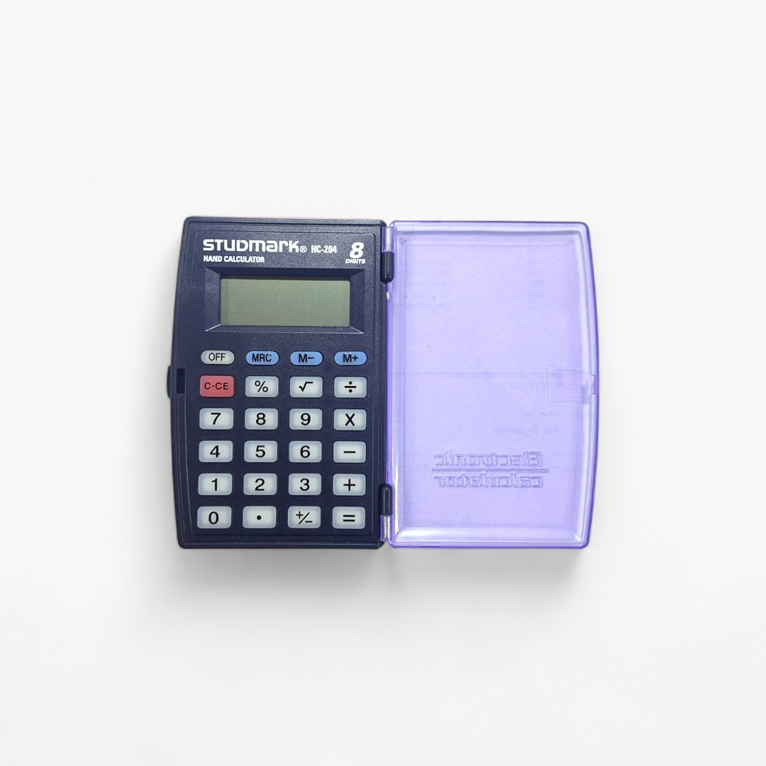 CALCULADORA (HC-204)8DIG.HL820LV